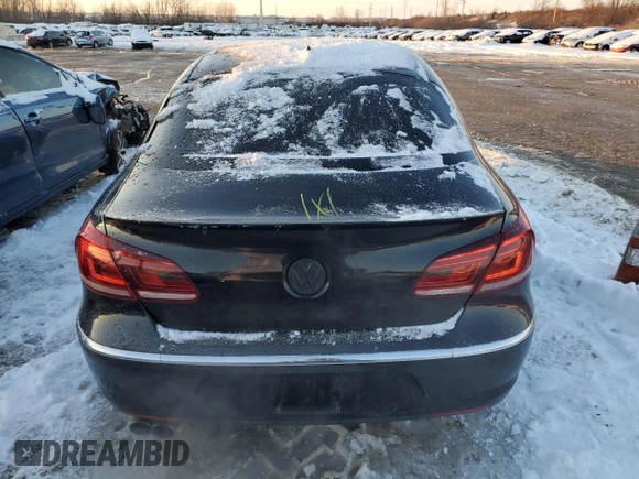 2014 Volkswagen CC Sport with VIN WVWBN7AN9EE505056, listed as a Copart auction lot 87305504 with 168,585 mi miles and Salvage Title. Bid and sale history available at carsss.com. Image 6.