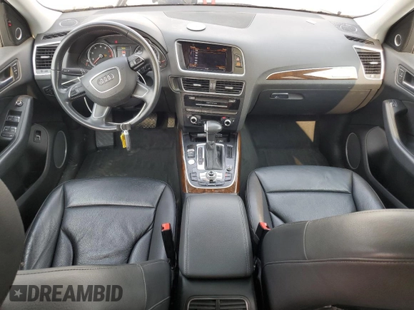 2017 Audi Q5 Premium Plus with VIN WA1L2AFP6HA016351, listed as a Copart auction lot 59000705 with 73,907 mi miles and Salvage title. Bid and sale history available at DreamBid. Image 8.