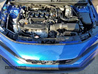 2022 Honda Civic Si with VIN 2HGFE1E51NH471195, listed as a Copart auction lot 77808714 with 24,759 mi miles and Clean Title. Bid and sale history available at DreamBid. Image 11.