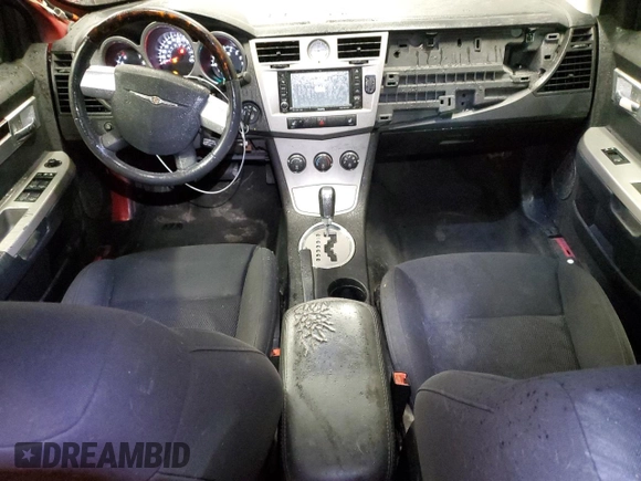 2010 Chrysler Sebring Limited with VIN 1C3CC5FB1AN229760, listed as a Copart auction lot 81709194 with 199,836 mi miles and Salvage Title. Bid and sale history available at carsss.com. Image 8.