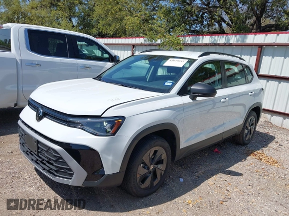 2025 Volkswagen Taos z VIN 3VV5C7B23SM008129, wystawiony jako IAAI lot #41879531 z przebiegiem 3423 mil mil oraz . Historia ofert i sprzedaży dostępna na DreamBid. Obrazek 17.