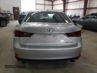 2014 Lexus IS 250 with VIN JTHCF1D29E5012959, listed as a Copart auction lot 62414835 with 57,845 mi miles and Salvage title. Bid and sale history available at DreamBid. Image 6.