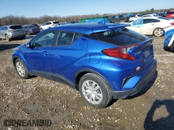 2019 Toyota C-HR XLE with VIN JTNKHMBX7K1060160, listed as a Copart auction lot 88132215 with 0 mi miles and Salvage Title. Bid and sale history available at carsss.com. Image 2.