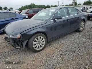 2013 Audi A4 Premium with VIN WAUBFAFL6DN044427, listed as a Copart auction lot 62736015 with 85,238 mi miles and Salvage title. Bid and sale history available at DreamBid. Image 1.