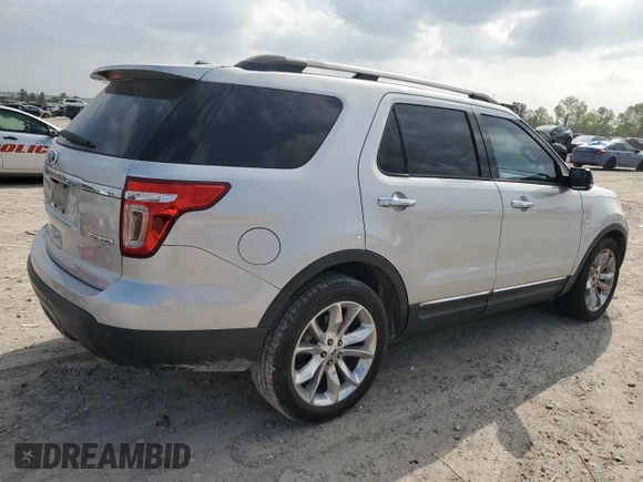 2015 Ford Explorer XLT with VIN 1FM5K7D86FGA64192, listed as a Copart auction lot 50829915 with 262,189 mi miles and Clean Title. Bid and sale history available at DreamBid. Image 3.