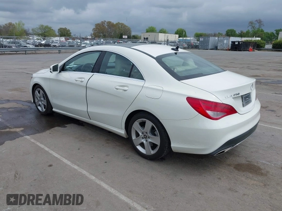 2018 Mercedes-Benz CLA 250 with VIN WDDSJ4EB4JN563585, listed as a IAAI auction lot 41902912 with 146,341 mi miles and . Bid and sale history available at DreamBid. Image 3.