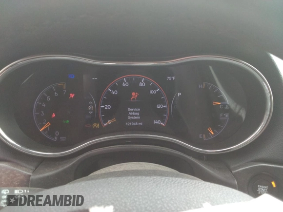 2018 Jeep Grand Cherokee Limited with VIN 1C4RJFBG3JC406498, listed as a Copart auction lot 48665865 with 121,948 mi miles and Salvage Title. Bid and sale history available at DreamBid. Image 9.