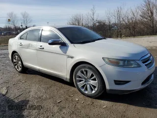 2010 Ford Taurus Limited with VIN 1FAHP2FW7AG139594, listed as a Copart auction lot 43525705 with 0 mi miles and Salvage Title. Bid and sale history available at carsss.com. Image 4.
