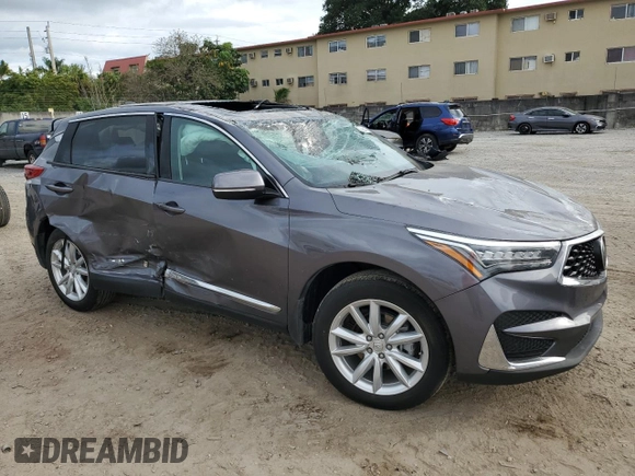 2021 Acura RDX with VIN 5J8TC1H39ML009374, listed as a Copart auction lot 76264373 with 0 mi miles. Bid and sale history available at carsss.com. Image 4.