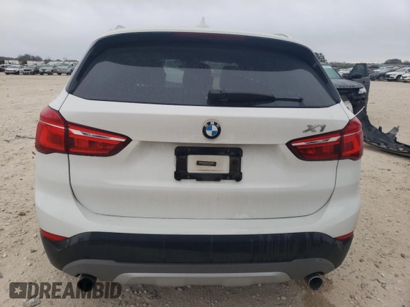 2017 BMW X1 sDrive28i with VIN WBXHU7C35H5H36894, listed as a Copart auction lot 86144154 with 78,355 mi miles and Salvage Title. Bid and sale history available at carsss.com. Image 6.