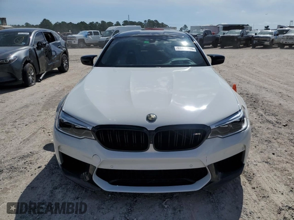 2020 BMW M5 Competition with VIN WBSJF0C0XLCD33495, listed as a Copart auction lot 69428704 with 32,921 mi miles and Salvage Title. Bid and sale history available at carsss.com. Image 5.
