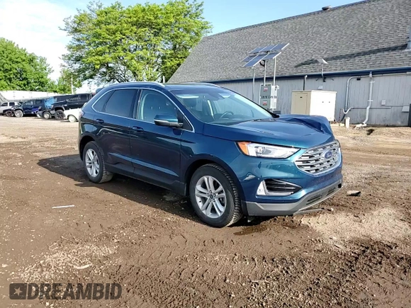 2020 Ford Edge SEL with VIN 2FMPK4J90LBB17282, listed as a Copart auction lot 58795885 with 80,583 mi miles and Salvage title. Bid and sale history available at DreamBid. Image 15.