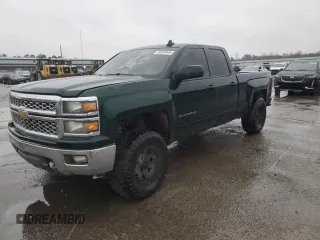 2015 Chevrolet Silverado 1500 LT with VIN 1GCVKREH9FZ207400, listed as a Copart auction lot 48334645 with 0 mi miles and Salvage Title. Bid and sale history available at carsss.com. Image 1.