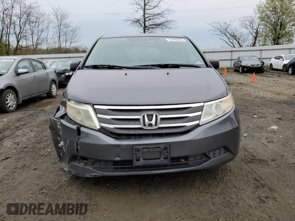 2013 Honda Odyssey LX with VIN 5FNRL5H24DB001080, listed as a Copart auction lot 52790605 with 137,853 mi miles and Salvage Title. Bid and sale history available at carsss.com. Image 5.
