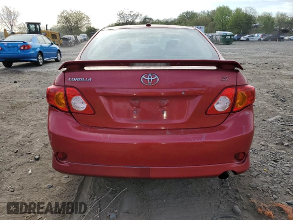 2010 Toyota Corolla with VIN 2T1BU4EE4AC386390, listed as a Copart auction lot 53977665 with 176,739 mi miles and Clean Title. Bid and sale history available at carsss.com. Image 6.