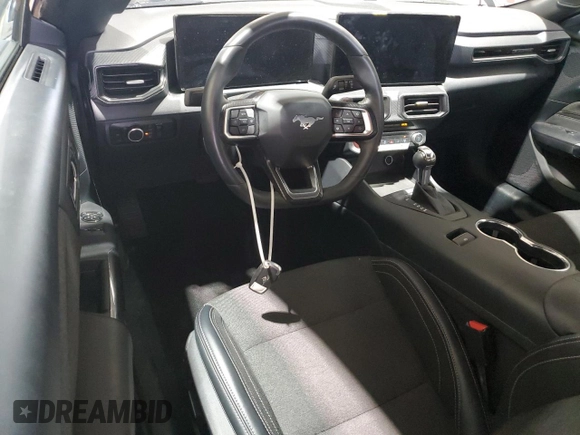 2024 Ford Mustang GT with VIN 1FA6P8CF7R5412104, listed as a Copart auction lot 61928465 with 19,933 mi miles and Salvage title. Bid and sale history available at DreamBid. Image 8.