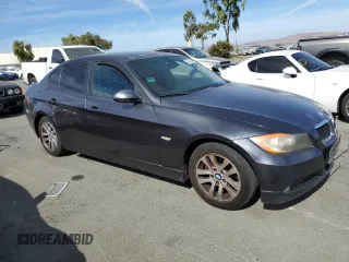 2007 BMW 3 Series 328i with VIN WBAVC53587FZ76808, listed as a Copart auction lot 75572344 with 193,993 mi miles and Clean Title. Bid and sale history available at carsss.com. Image 4.