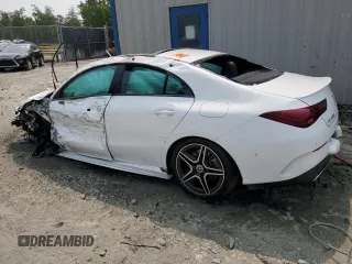 2024 Mercedes-Benz CLA 250 with VIN W1K5J4HBXRN454116, listed as a Copart auction lot 59536385 with Not provided miles and Salvage title. Bid and sale history available at DreamBid. Image 2.