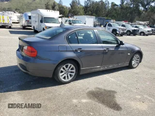 2007 BMW 3 Series 328i with VIN WBAVC53517FZ73443, listed as a Copart auction lot 50095755 with 197,708 mi miles and Salvage title. Bid and sale history available at DreamBid. Image 3.