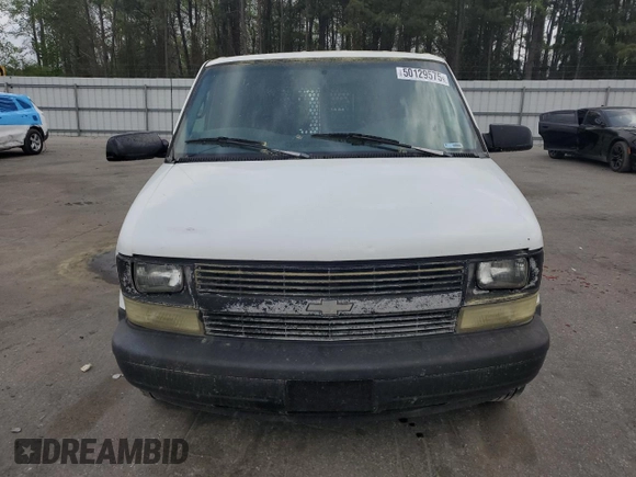 2005 Chevrolet Astro Cargo with VIN 1GCDM19X95B105305, listed as a Copart auction lot 50129575 with 362,844 mi miles and Salvage Title. Bid and sale history available at DreamBid. Image 5.