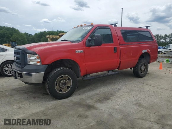 2007 Ford F-250 XL with VIN 1FTNF21577EB12253, listed as a Copart auction lot 58539675 with 190,069 mi miles and Clean title. Bid and sale history available at DreamBid. Image 1.