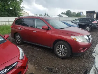 2013 Nissan Pathfinder SL with VIN 5N1AR2MM3DC617654, listed as a Copart auction lot 63143545 with 119,359 mi miles and Clean title. Bid and sale history available at DreamBid. Image 4.