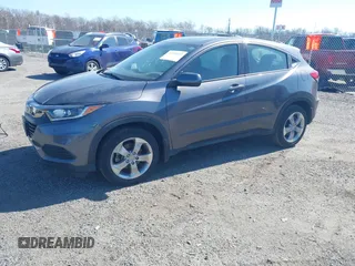 2021 Honda HR-V LX with VIN 3CZRU6H33MM731998, listed as a IAAI auction lot 41775222 with 45,474 mi miles. Bid and sale history available at carsss.com. Image 2.