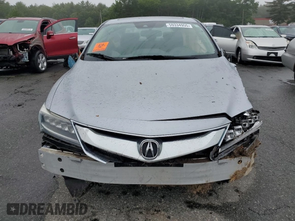 2018 Acura ILX Premium with VIN 19UDE2F72JA005426, listed as a Copart auction lot 59334955 with 56,357 mi miles and Salvage title. Bid and sale history available at DreamBid. Image 5.