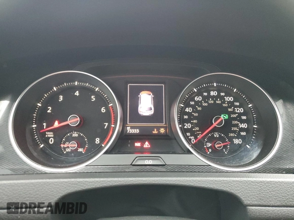 2015 Volkswagen Golf GTI S with VIN 3VWTT7AU7FM076638, listed as a Copart auction lot 79882983 with 73,333 mi miles. Bid and sale history available at carsss.com. Image 9.