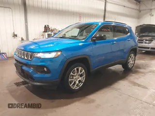 2022 Jeep Compass Latitude Lux с VIN 3C4NJDFB8NT194788, выставлен на аукционе IAAI как лот 41846599 с пробегом 9 269 миль миль и . История ставок и продаж доступна на DreamBid. Изображение 17.