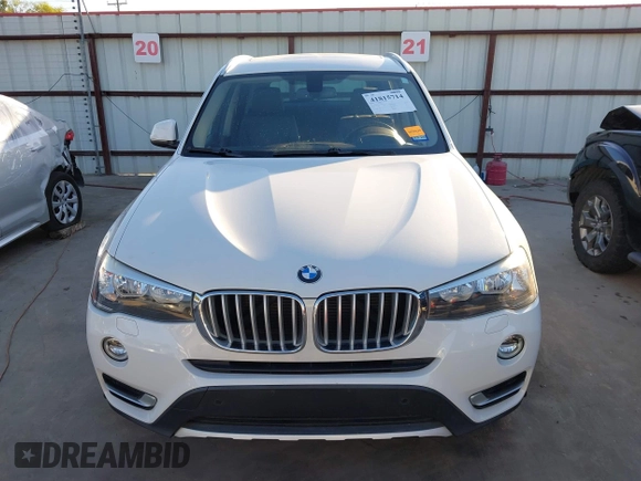 2017 BMW X3 xDrive28i z VIN 5UXWX9C50H0T08829, wystawiony jako IAAI lot #41815714 z przebiegiem 79 120 mil mil oraz . Historia ofert i sprzedaży dostępna na DreamBid. Obrazek 13.