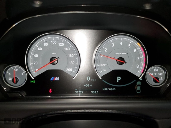 2018 BMW M4 with VIN WBS4Y9C51JAG66930, listed as a Copart auction lot 57155874 with 31,727 mi miles. Bid and sale history available at carsss.com. Image 9.