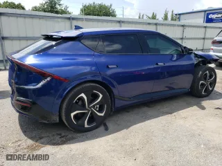 2022 Kia EV6 GT-Line with VIN KNDC4DLC9N5036908, listed as a Copart auction lot 64678594 with 47,518 mi miles and Salvage Title. Bid and sale history available at carsss.com. Image 3.