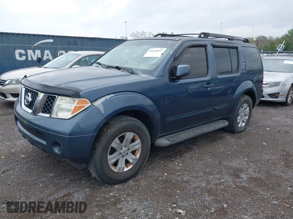 2007 Nissan Pathfinder S z VIN 5N1AR18U17C601154, wystawiony jako IAAI lot #40690847 z przebiegiem 233 307 mil mil oraz . Historia ofert i sprzedaży dostępna na DreamBid. Obrazek 2.