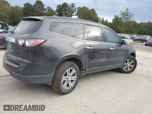 2015 Chevrolet Traverse LT with VIN 1GNKRGKD7FJ132402, listed as a Copart auction lot 79071294 with 120,316 mi miles and Salvage title. Bid and sale history available at DreamBid. Image 3.
