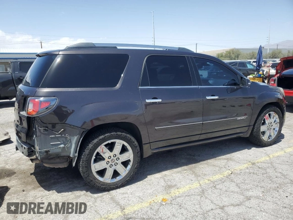 2016 GMC Acadia Denali z VIN 1GKKVTKD2GJ170221, wystawiony jako Copart lot #56759755 z przebiegiem 128 622 mil mil oraz Szkoda całkowita • Salvage title. Historia ofert i sprzedaży dostępna na DreamBid. Obrazek 3.