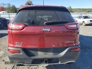 2016 Jeep Cherokee Limited z VIN 1C4PJMDS6GW169879, wystawiony jako Copart lot #76612964 z przebiegiem Nie podano mil oraz Szkoda całkowita • Salvage title. Historia ofert i sprzedaży dostępna na DreamBid. Obrazek 6.