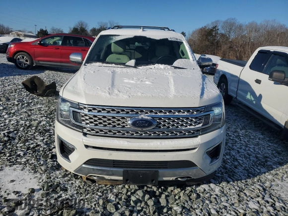 2021 Ford Expedition Max Platinum with VIN 1FMJK1MTXMEA30295, listed as a Copart auction lot 41738105 with 79,779 mi miles and Salvage title. Bid and sale history available at DreamBid. Image 5.