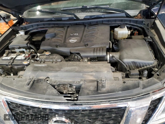 2018 Nissan Armada SV with VIN JN8AY2NC3J9551374, listed as a Copart auction lot 43042155 with 102,472 mi miles and Salvage Title. Bid and sale history available at carsss.com. Image 12.