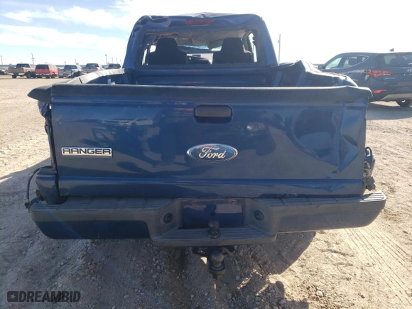 2008 Ford Ranger XL with VIN 1FTYR14U68PA29646, listed as a Copart auction lot 45421145 with 123,297 mi miles and Salvage Title. Bid and sale history available at carsss.com. Image 6.