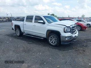 2018 GMC Sierra 1500 SLT z VIN 3GTU2NEC5JG274917, wystawiony jako IAAI lot #42145161 z przebiegiem 155 324 mil mil oraz . Historia ofert i sprzedaży dostępna na DreamBid. Obrazek 1.