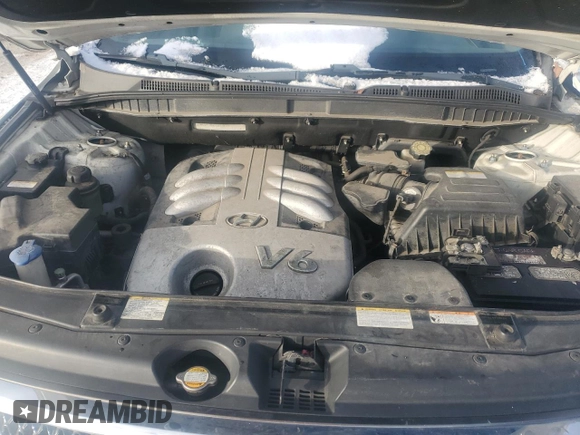 2007 Hyundai Veracruz GLS with VIN KM8NU73CX7U012177, listed as a Copart auction lot 86046444 with 208,858 mi miles and Clean Title. Bid and sale history available at DreamBid. Image 12.