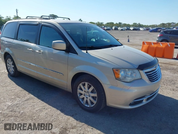 2014 Chrysler Town & Country Touring with VIN 2C4RC1BG4ER372629, listed as a IAAI auction lot 42060762 with 180,662 mi miles. Bid and sale history available at carsss.com. Image 1.