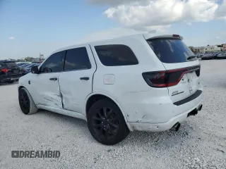 2017 Dodge Durango R/T with VIN 1C4SDHCT7HC936581, listed as a Copart auction lot 53544365 with 126,393 mi miles and Salvage title. Bid and sale history available at DreamBid. Image 2.