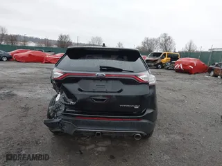 2015 Ford Edge Titanium with VIN 2FMPK4K80FBB70218, listed as a IAAI auction lot 41858298 with 111,130 mi miles. Bid and sale history available at carsss.com. Image 16.