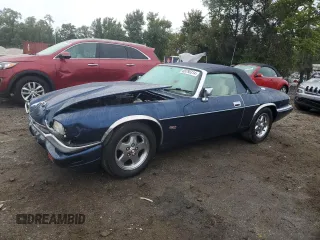 1995 Jaguar XJS with VIN SAJNX2741SC198516, listed as a Copart auction lot 69795314 with 75,227 mi miles and Salvage Title. Bid and sale history available at carsss.com. Image 1.