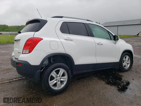 2016 Chevrolet Trax LT z VIN 3GNCJLSB8GL269698, wystawiony jako Copart lot #57852645 z przebiegiem 68 699 mil mil oraz Szkoda całkowita • Salvage title. Historia ofert i sprzedaży dostępna na DreamBid. Obrazek 3.