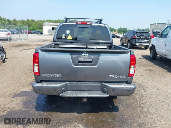 2016 Nissan Frontier Pro-4X with VIN 1N6AD0EVXGN765434, listed as a IAAI auction lot 42485545 with 109,331 mi miles and . Bid and sale history available at DreamBid. Image 16.
