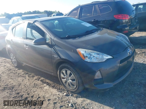 2014 Toyota Prius One with VIN JTDKDTB32E1564580, listed as a IAAI auction lot 41972541 with 186,673 mi miles and . Bid and sale history available at DreamBid. Image 1.