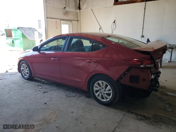 2018 Hyundai Elantra SE with VIN 5NPD74LF1JH229490, listed as a Copart auction lot 52284595 with 100,666 mi miles and Clean Title. Bid and sale history available at carsss.com. Image 2.